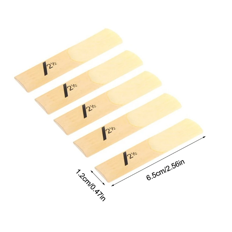 10 Pcs Clarinet Reeds Strength 1.5 2.0 2.5 3.5 for Clarinet Beginner and Player