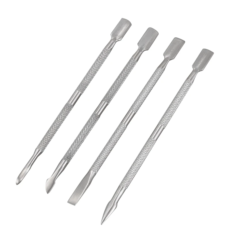

4 Pcs Manicure Manicure Tool Steel Push 4 Piece Set Nail Care Manicure Pedicure