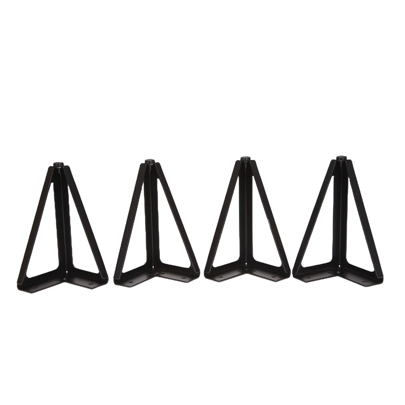 

4PCS Replacement Metal Furniture Feet Triangle Furniture Feet For Chairs Cupboard And Sofa Other Furniture Legs