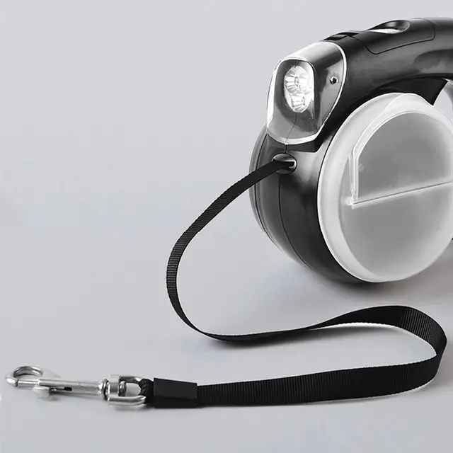 Retractable Dog Leash with Light