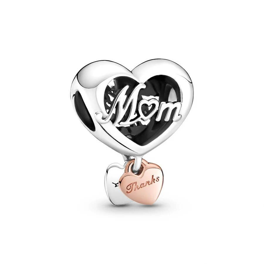Charm Jewelry Sterling Silver Jewelry Beads Charms Silver Charm Bracelet Forever & Always Infinity Charm Angel Wings Dad Trinket Bead 925 Sterling Silver DIY Gift