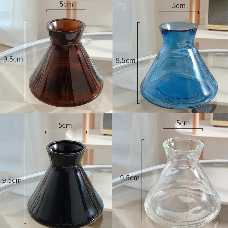 1pcs Glass Vase,Seed Starter Vases, Glass Avocado Seed Avocado Garden Aqua Culture Vases 5