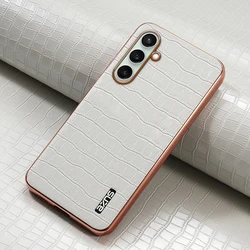 Premium Soft Cover Luxury Phone Case for S24 FE (WHITE)