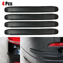 

4pcs Universal Car Bumper Corner Rubber Strip Anti-rub Protector Guards Parts Car Door Crash Bar Scratch Protector