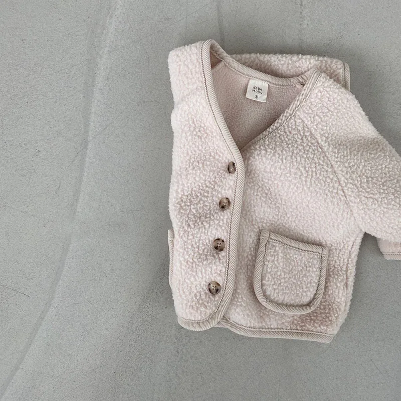 Baby Coat Autumn and Winter Soft Warm Baby Boy's Jacket Coat Casual Cardigan Polar Fleece 0-3Year Girl