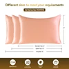 100% Natural Mulberry Silk Pillowcase 19MM With Hidden Zipper Suitable For Hair Real silk pillow case with Oeko-tex 5