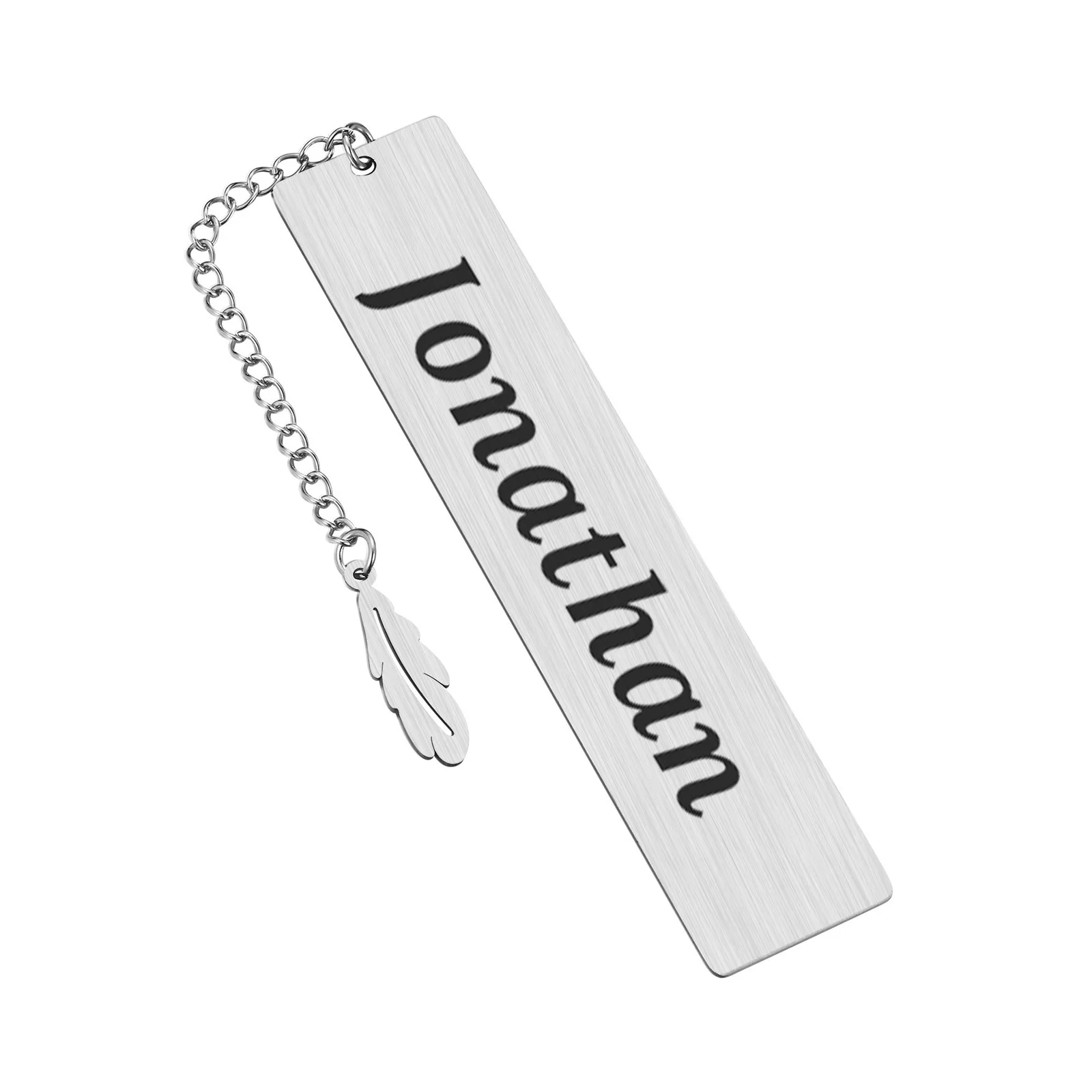 1 Marque-Page En Acier Inoxydable Personnalisé Avec Pompons - Boîte Cadeau Pour Les Amateurs De Livres, Hommes Et Femmes