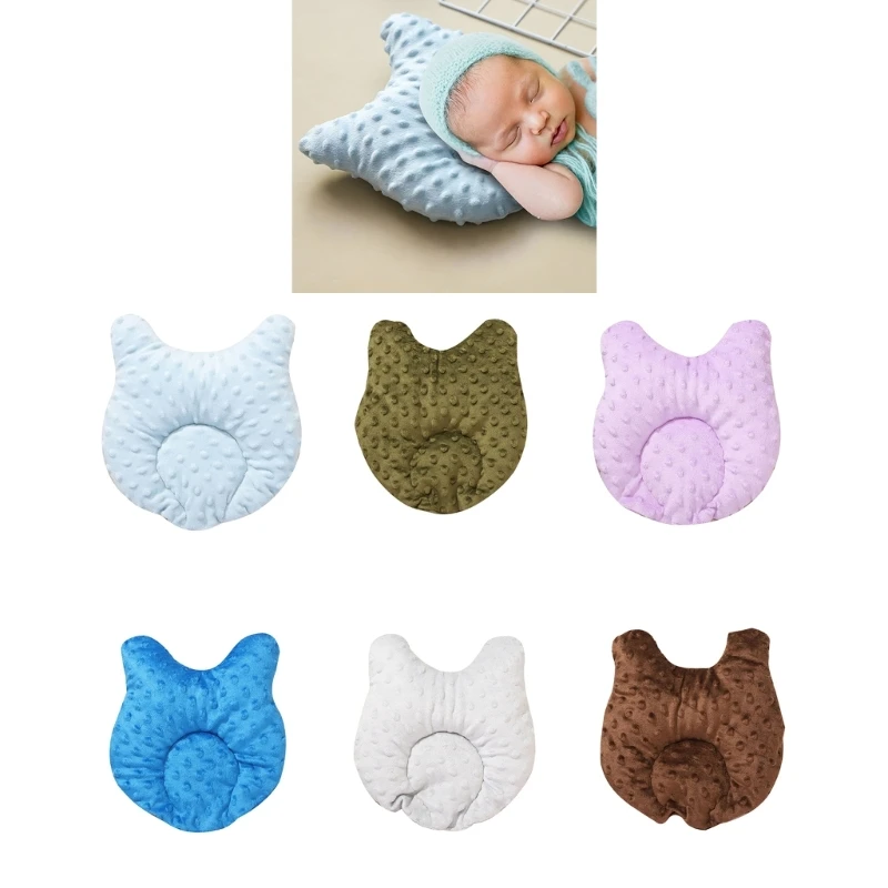 

Baby Pillow Infant Pillow Comfortable & Safe Baby Pillow Lightweight Cotton Pillow Suitable for Carseat and Stroller