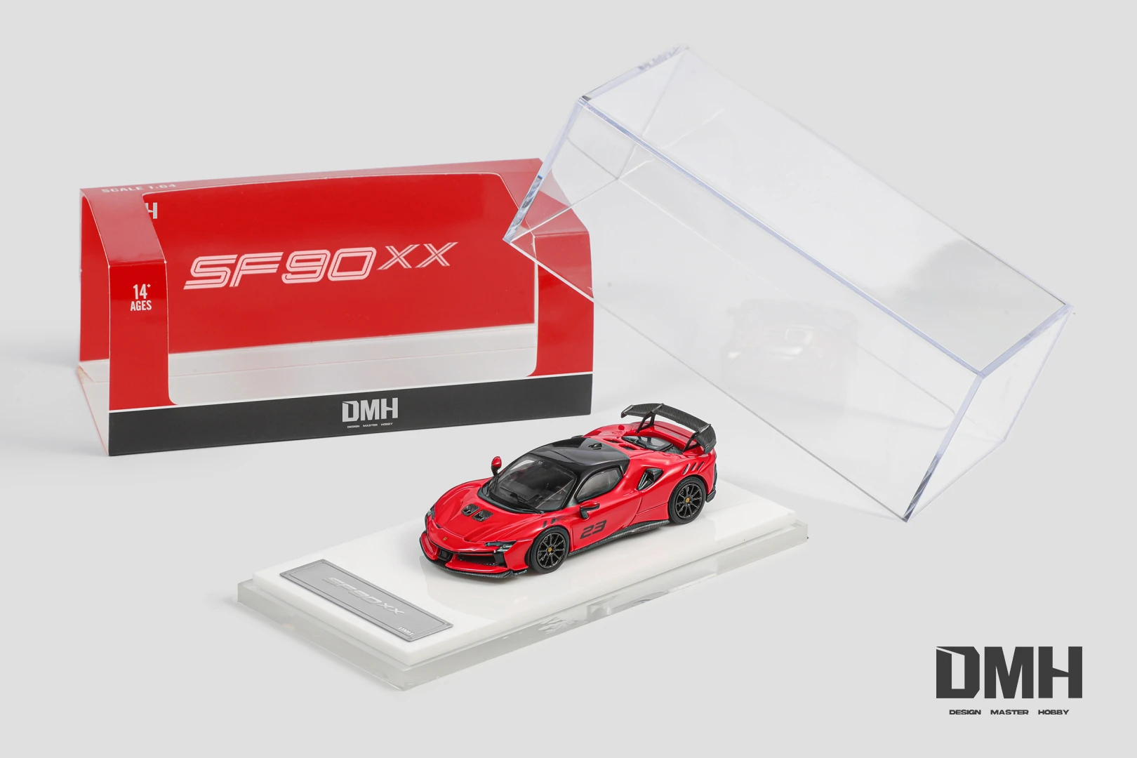 ⚠️専用品⚠️ DMH 1/64 ラフェラーリ　カーボンレッド Newly Stocks DMH 1:64 La Fer Rari Resin Model Car In 2024