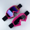 Motorcycle Riding Goggles Motocross Glasses With Detachable Strap For Outdoor Sports Windproof MX MTB Cross Country Racing 1