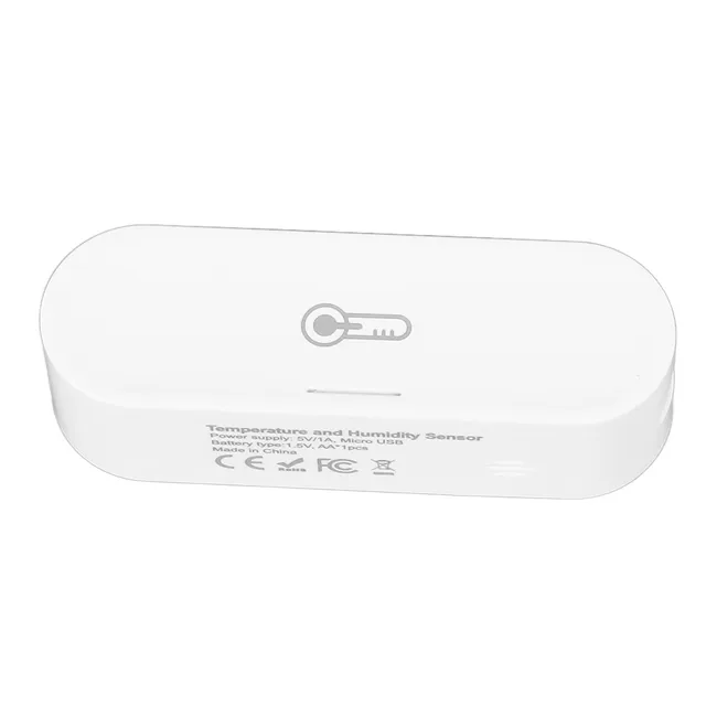 ZK40 for ZigBee Temperature Humidity Sensor Real Time Monitoring USB Power Supply for TUYA Smart 2