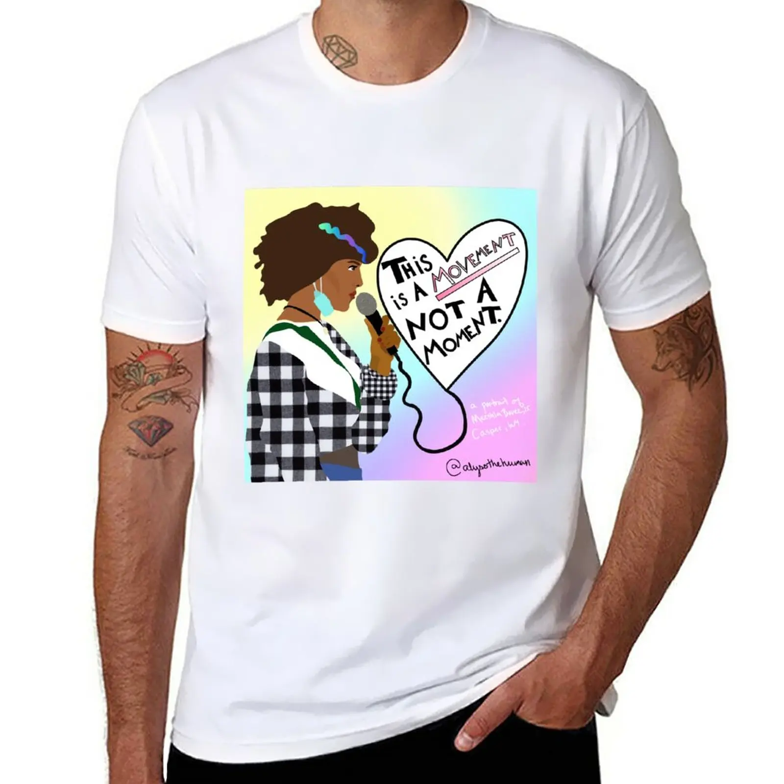 

This is a MOVEMENT. T-Shirt tees tops blacks fitted t shirts for men