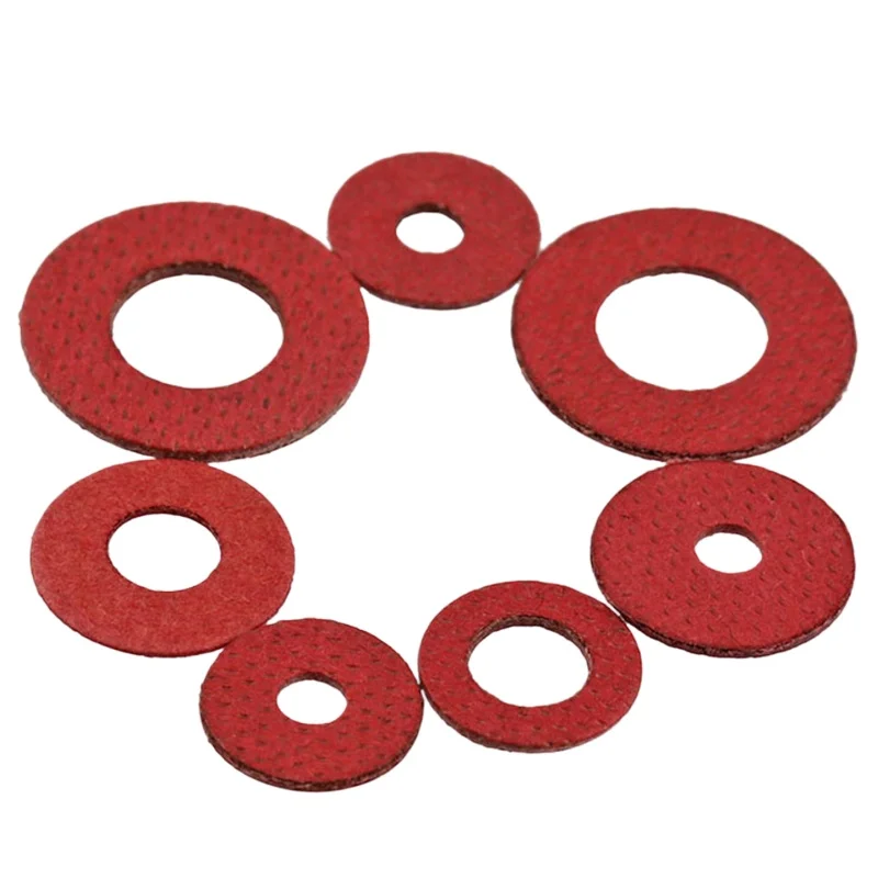 Cqinju-Rondelle Piatte 5 / 50pcs Black Acciaio al Carbonio in