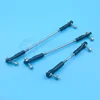 M2.5 Plastic Ball Head Buckle+L25-300mm Metal Link Rod+Screw Nut,Adjustable Range 10mm,Ball Joint Tie Rod Assembly 1