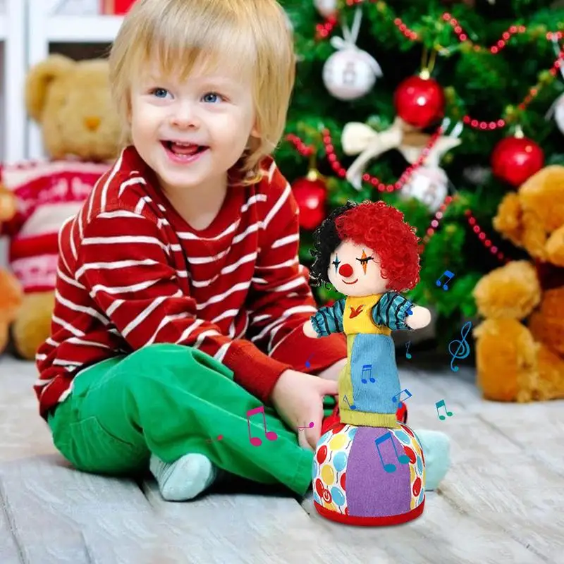 Singing Toys Voice Controlled Cute Talking Doll Clown Mimic Toy Plush Doll Cartoon Educational Toy For Kids Girls Boys Students