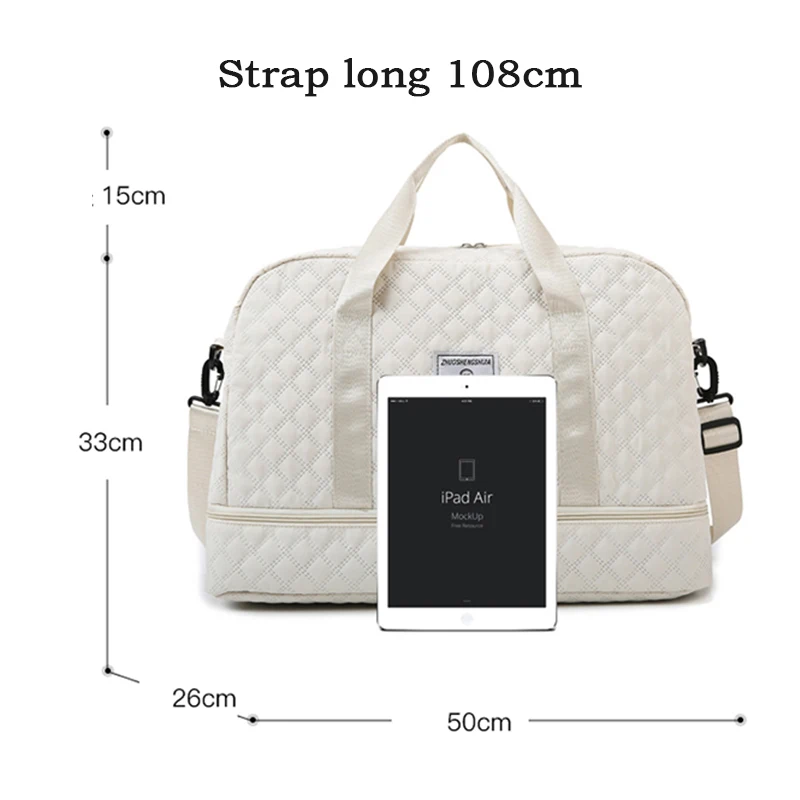 Short Trip Travel Bag Men Women Handbag Large Capacity Luggage Storage Bag Dry Wet Separation Waterproof Sports Fitness storage bag,travel bags