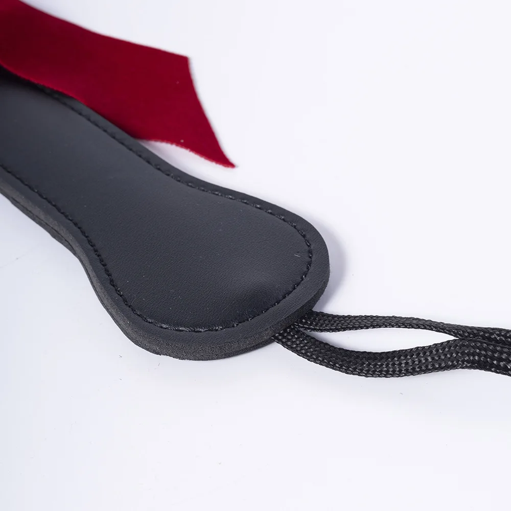 Heart-Shaped PU Leather Spanking Paddle Slapper Whip for Horse Training 4