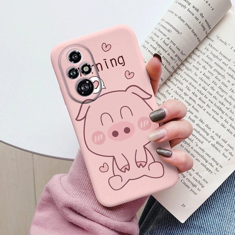Floral Cartoon Cat Soft Silicone Phone Case - Stylish Protective Cover