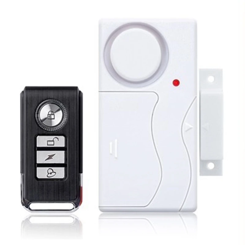 

Door Opening Sensor Wireless Time Delay Door Alarm Door Sensor Door And Window Security Alarm Home Protection Kit