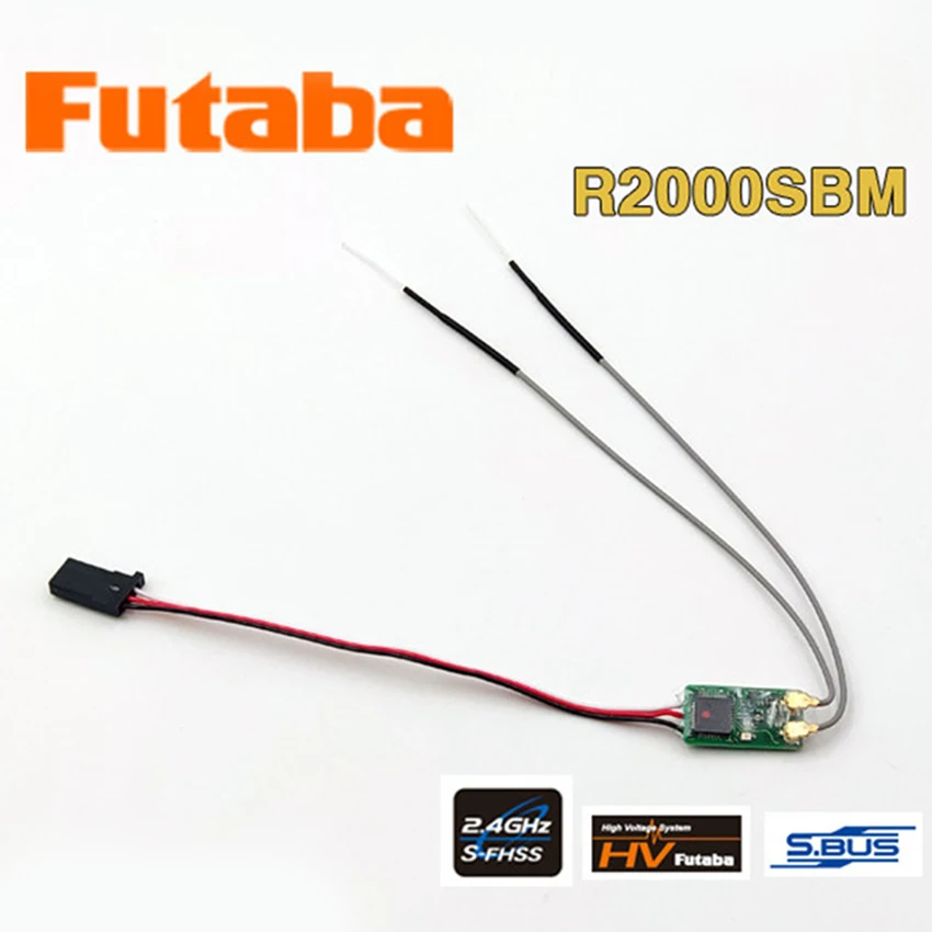 Ультраминиатюрный приемник Futaba S-FHSS S.BUS R2000SBM FPV гоночный самолет, дрон, мини-приемник, радиоуправляемый гоночный дрон, часть 3 thumbnail 6