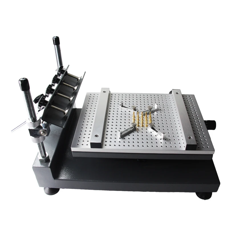 YX3040 Industrial SMT Stencil Printer machine manual screen printer Solar Mounting System 2