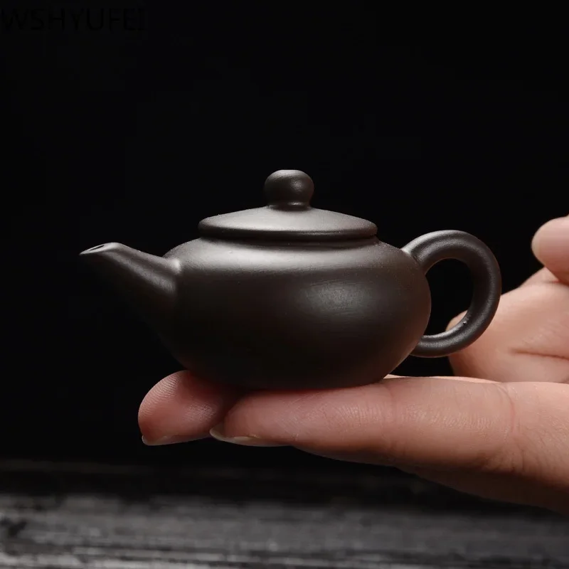 Tea Pet Ornaments Purple sand Creative trumpet Fingertip pot Tea set