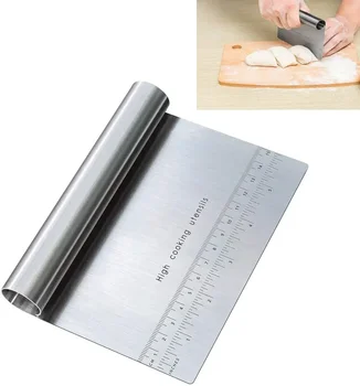 Stainless Steel Cake Scraper 1