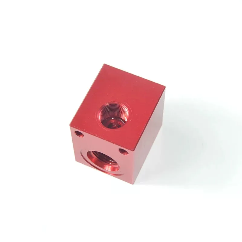 Aluminum oil circuit block V2068 directional overflow throttle check valve for hydraulic thread insertion valve universal