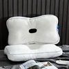 100% Cotton Hollow Pillow Core Pure Cotton Non-pressure Ear Pillows Washable Pillow Neck Spine Protection Sleep Cervical Pillow 1