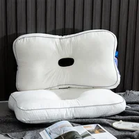 100% Cotton Hollow Pillow Core Pure Cotton Non-pressure Ear Pillows Washable Pillow Neck Spine Protection Sleep Cervical Pillow 1