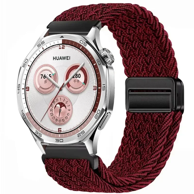 Braided Nylon Loop Strap with Magnetic Buckle 22/20mm