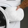 Caps Holder Organizer Bags Washing Machine Hat Cleaner Cover Baseball Cap Wash Cage Protector Laundry Bag Hollow Mesh Zip Pouch 6