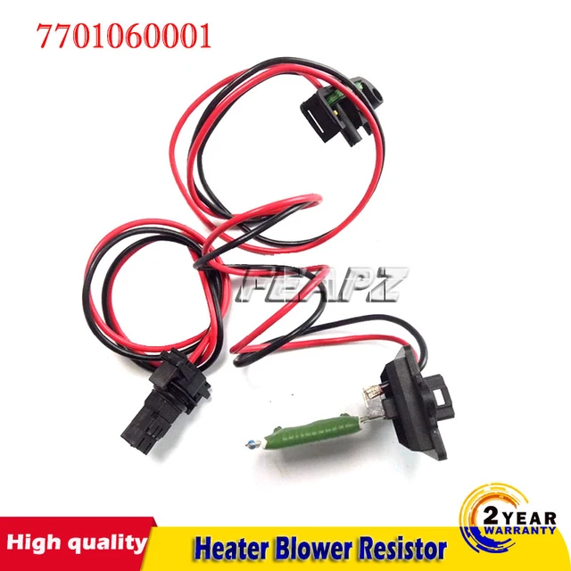 7701209803 FOR RENAULT CLIO MK 3 / Modus 1 1.2 PETROL Heater Blower  Resistor 7701060001 - AliExpress