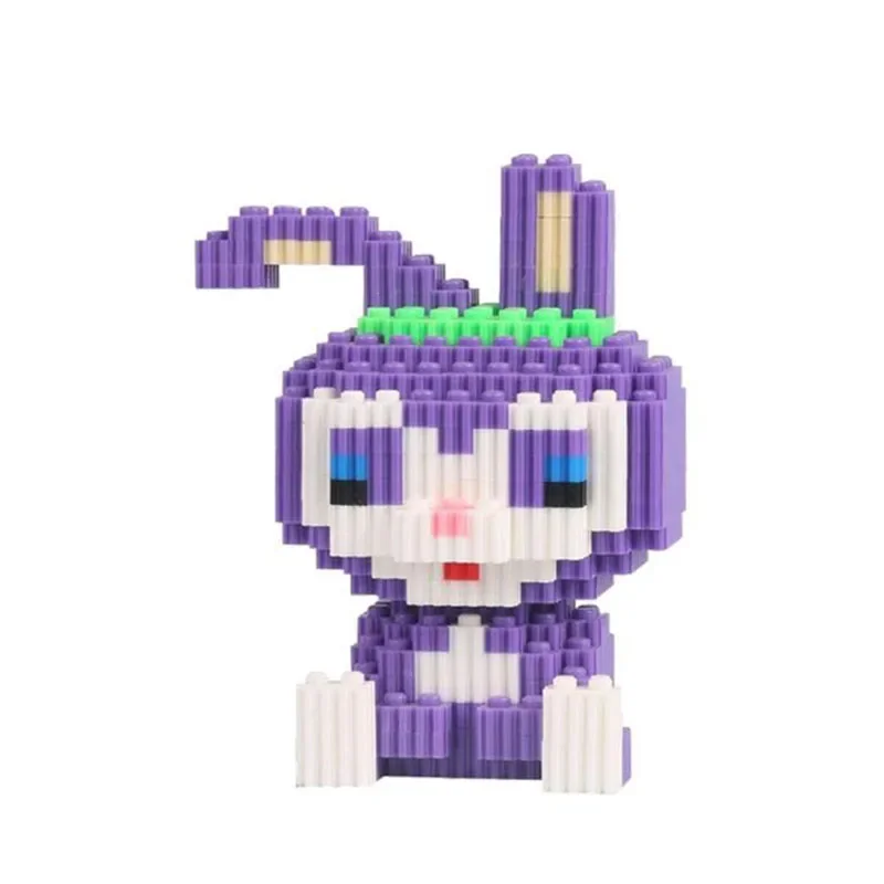 thumbnail image 1 of Bloques de construcción Sonic The Hedgehog, figura de Anime de Disney Angel Stitch, Hello Kitty, imagen bonita, rompecabezas, juguete de ensamblaje, venta al por mayor, 1 of 5
