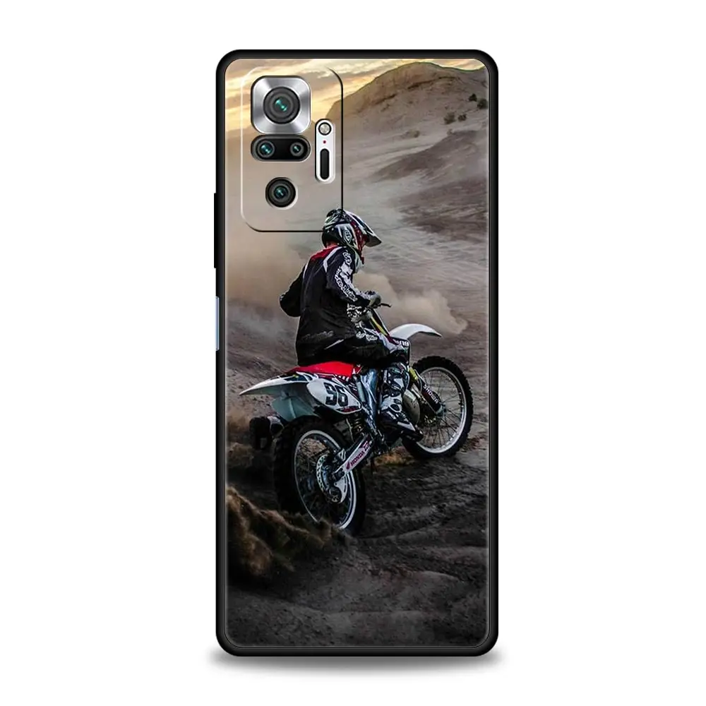 Durable Moto Cross Motorcycle Sports Phone Case - Shockproof Cover Shell