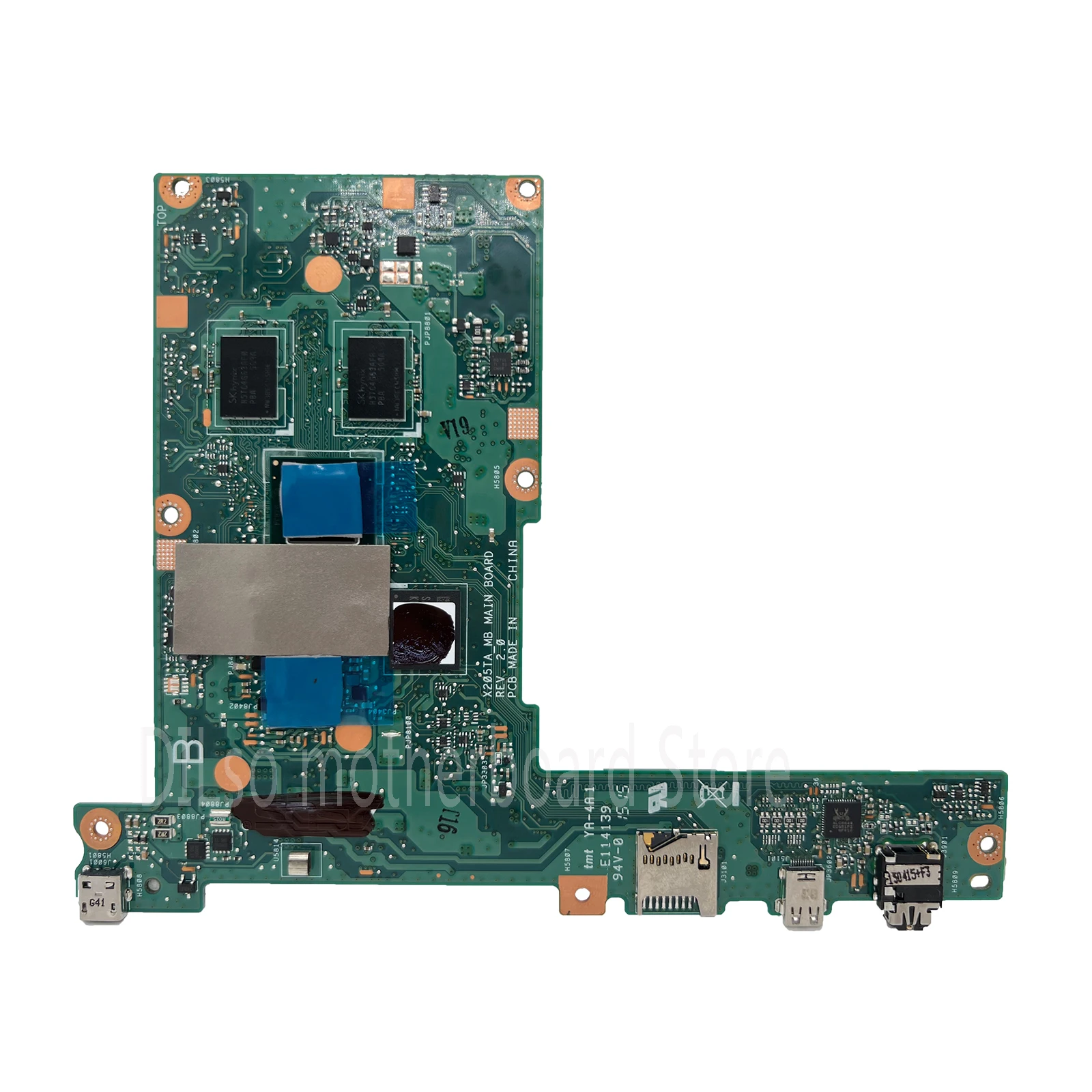 Kefu Original para Asus X205t Portátil Placa-mãe X205ta X205taw Z3735 32g 64g Ssd 2g-ram 100% Testado Navio Rápido - Imagem 2
