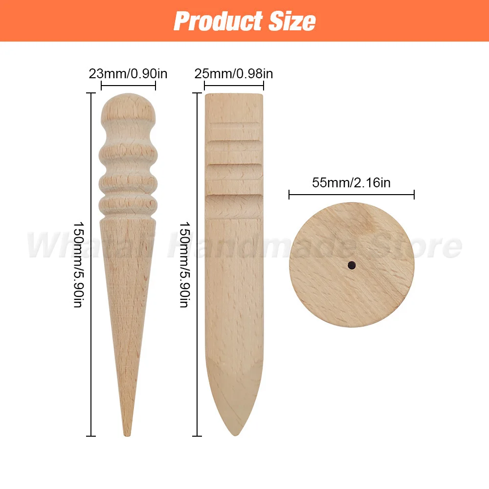 Leather Edge Burnishing Tool Craft Kit for Wood Leather leather tools leather craft tool kit leather craft tools leather craft tool