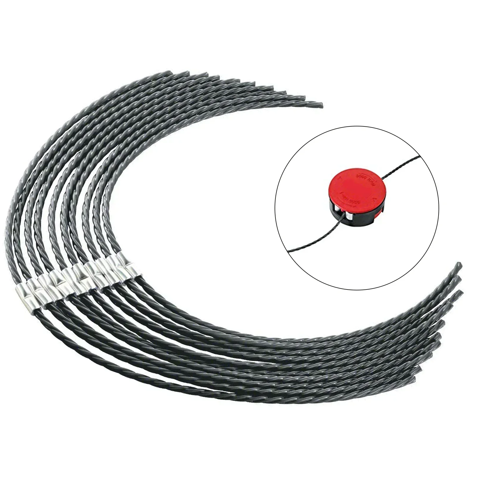 10Pc Spool Line For BOSCH AFS 23-37 F016800431 Grass Trimmer Cutting Wire Brush Cutter Lawn Mower Head Parts