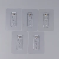 5PCS No-punch Screw Sticker Strong Non-marking Hangers Nail-free Hooks Sticky Hooks Load-bearing Screws No-punch Screw Sticker 1