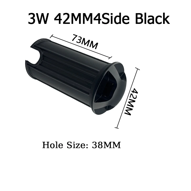 10pcs3W42MM4Black
