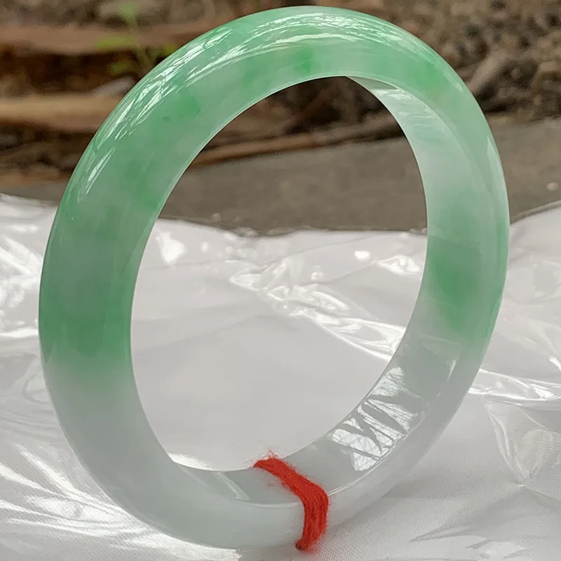 

Zheru Jewelry Natural Myanmar Jade 54mm-62mm bracelet exquisite princess bracelet send girlfriend send mom