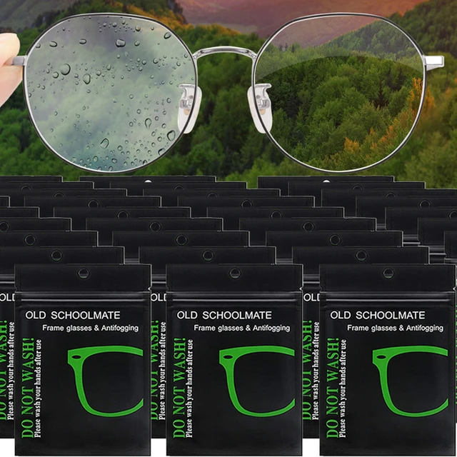 Anti-Fog Glasses Wipes, Disposable Anti-Fog Glasses Cloth, Prevent Fogging  Lens Wipes Pre-moistened Lens Wipes - AliExpress
