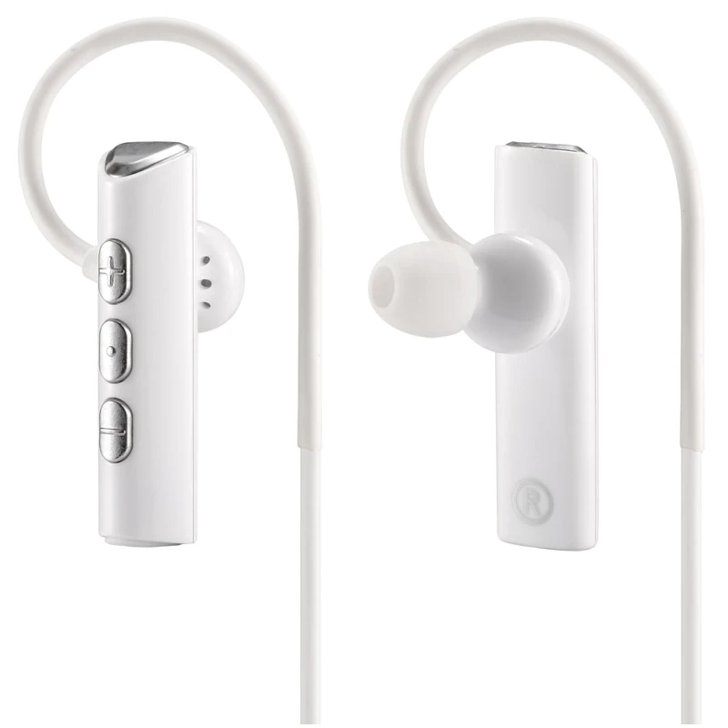 Гарнитура вкладыши Digma BT-01 белый беспроводные bluetooth | Электроника
