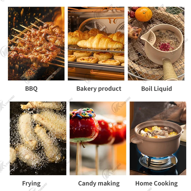 Termometro Alimenti Digitale HORJOR - Acciaio Inossidabile - Range -50°C To 300°C - Per Carne, Forno, BBQ - Foto 11