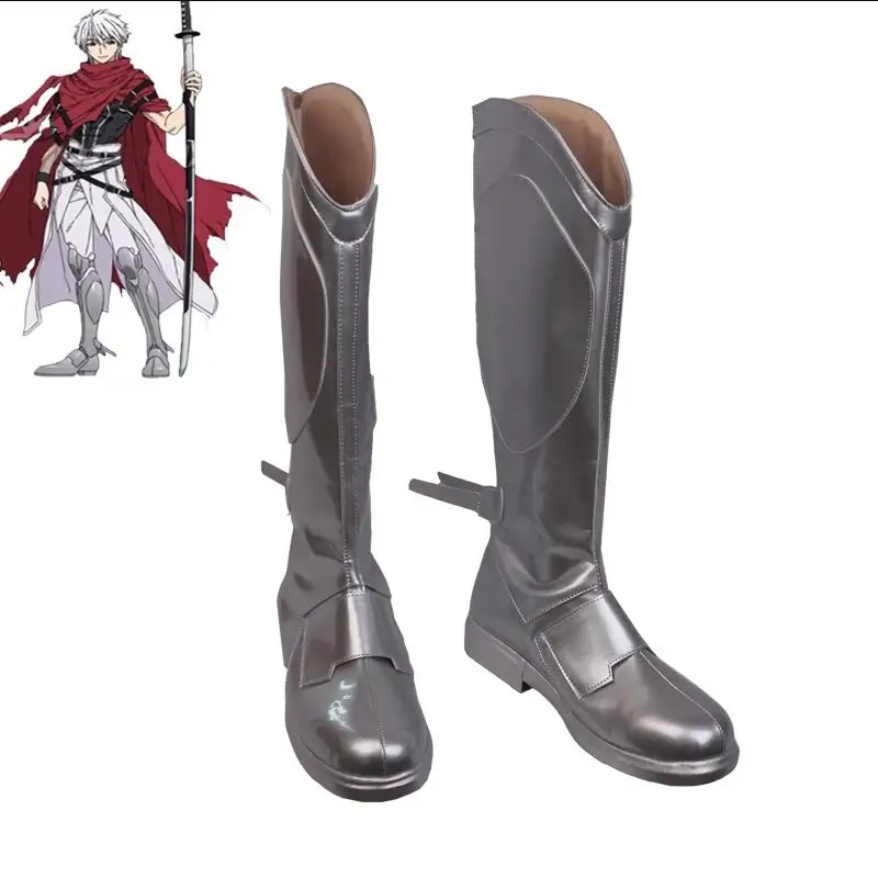 

New PLUNDERER Rihitou Bach Shoes Cosplay Anime Boots Tailor-Made