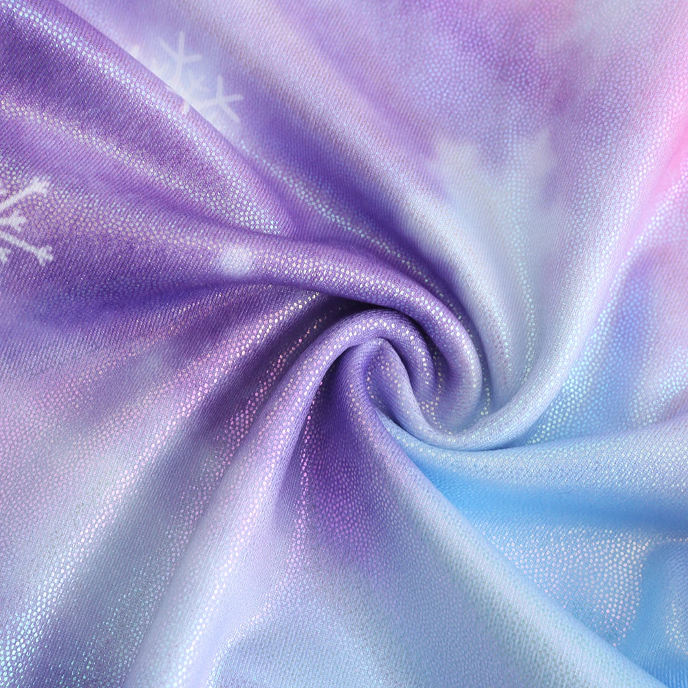 Hochwertige, preiswerte Kinder-Mädchen-Kind-Spandex-Wettbewerbs-Regenbogen-Sterntanz-Gymnastik-Trikots zum Verkauf – Detail 36