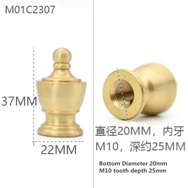 UKCOCO 10 Portalampada E14 In Rame - Staffa Per Tubo A Candela, Attacco A Vite - 2 Misure: 60 Mm E 90 Mm - Ideale Per Lampadari E Progetti Fai-da-Te