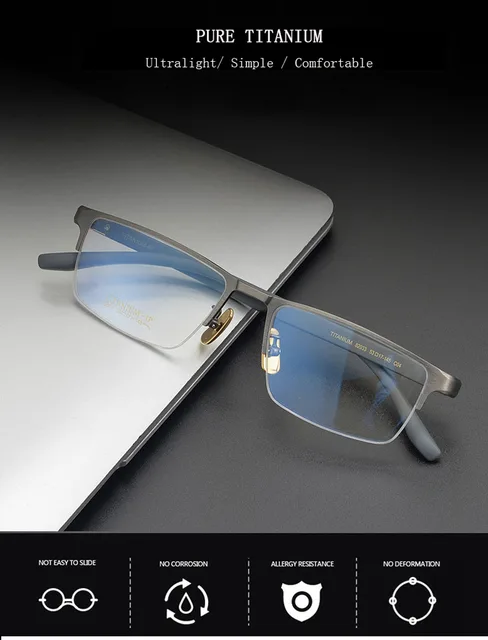 Titanio Occhiali Da Vista Montatura Leggera Montatura Per Occhiali