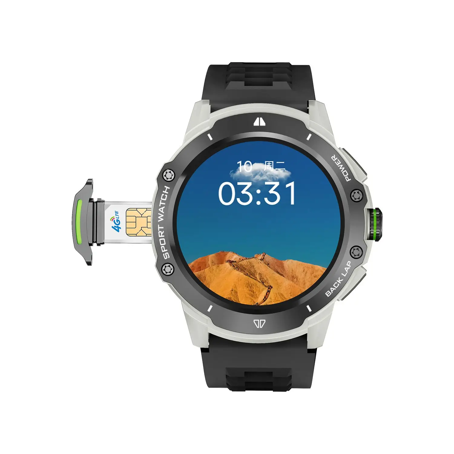 Amoled 4g lte gps wifi android smart watch new arrivals