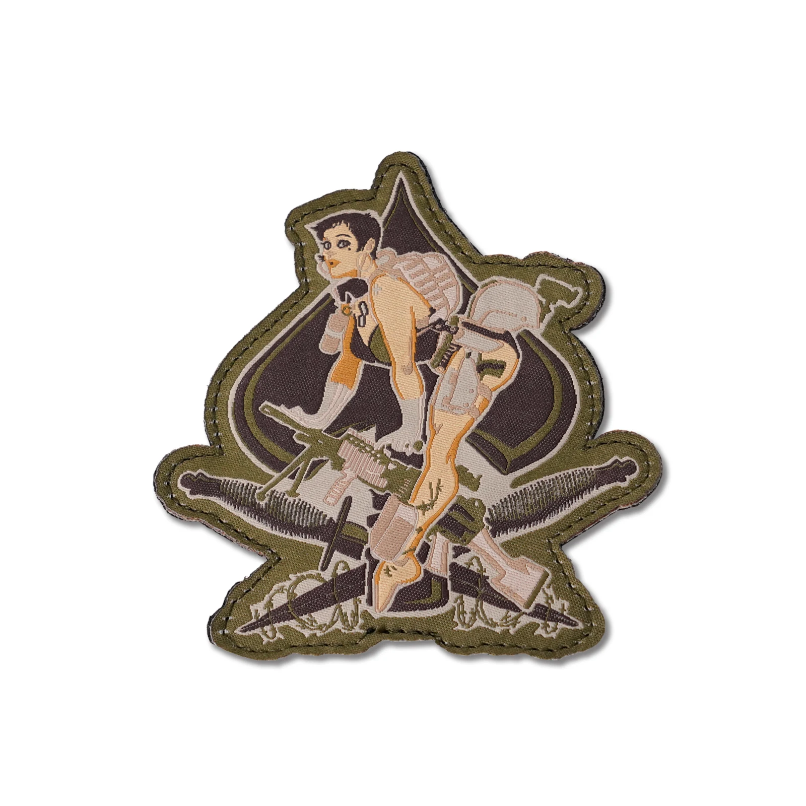 USMC MARSOC «Aces High» значок тактический на липучке нарукавник для рюкзаков, шляп и одежды